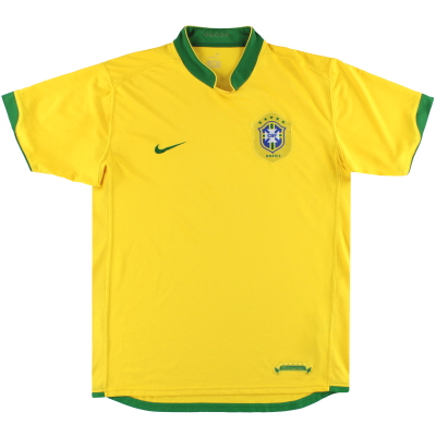 2006-08 Brazil Nike Home Shirt XL