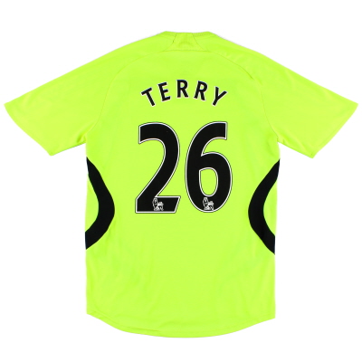 2007-08 Chelsea Away Shirt Terry #26