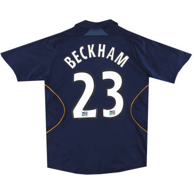 2007-08 LA Galaxy adidas Away Shirt Beckham #23 *w/tags* L