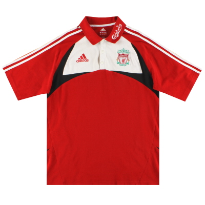 2007-08 Liverpool adidas Polo Shirt L