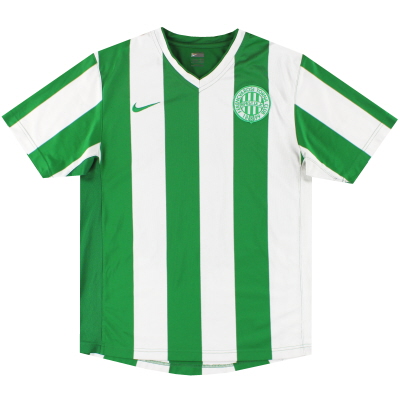 2007-09 Ferencvaros Nike Player Issue Home Shirt L