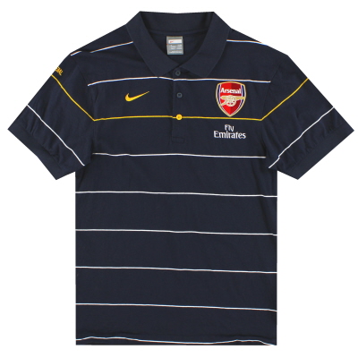 2008-09 Arsenal Nike Polo Shirt M