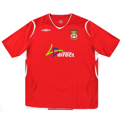 2008-09 Wrexham Umbro Home Shirt XXL