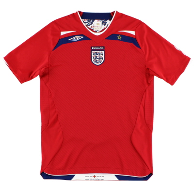 2008-10 England Umbro Away Shirt XXL