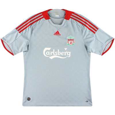 2008-10 Liverpool adidas Away Shirt L