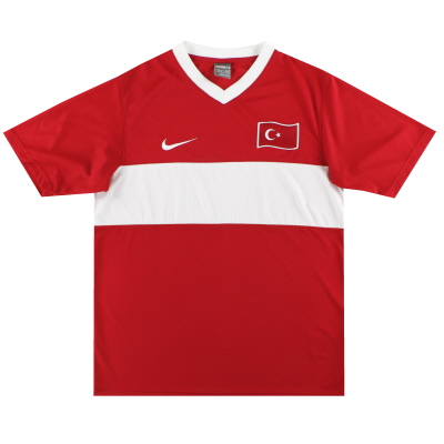 2008-10 Turkey Nike Basic Home Shirt
