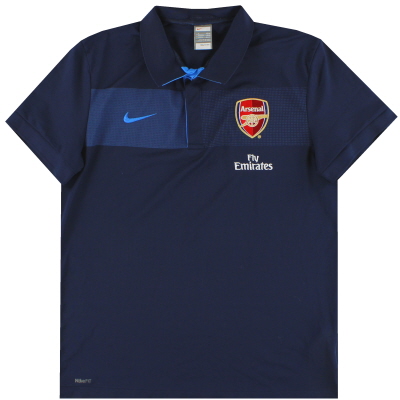 2009-10 Arsenal Nike Polo Shirt L