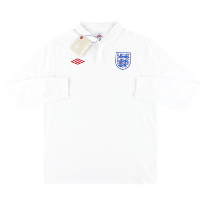 2009-10 England Umbro Home Shirt L/S *w/tags* XL