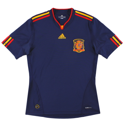 2010-11 Spain adidas Away Shirt *Mint* L