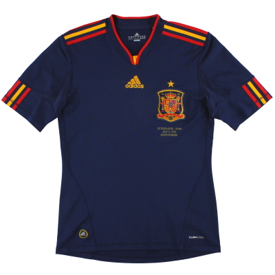2010 Spain 'Netherlands - Spain' Away Shirt