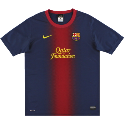 2012-13 Barcelona Nike Basic Home Shirt L