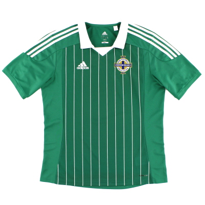 2012-13 Northern Ireland adidas Home Shirt L