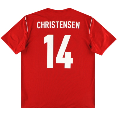 2012 Denmark adidas Fan Home Shirt Christensen #14 XL