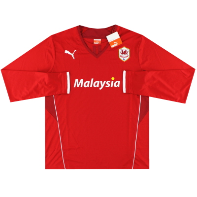 2013-14 Cardiff Puma Home Shirt L/S *w/tags* L