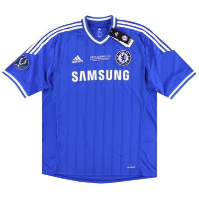 2013-14 Chelsea adidas 'UEFA Super Cup' Home Shirt *w/tags* XL