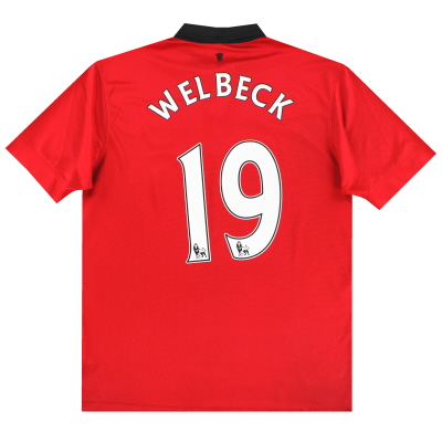 2013-14 Manchester United Nike Home Shirt Welbeck #19 L