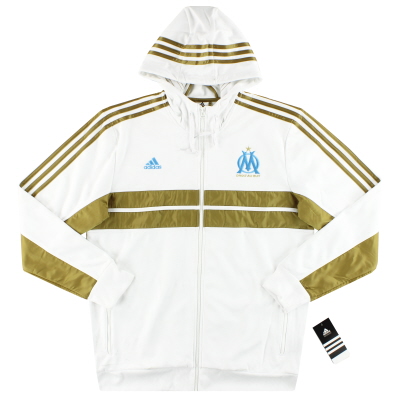 2013-14 Olympique Marseille adidas Anthem Jacket *w/tags* M