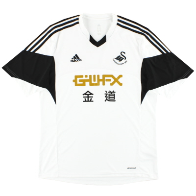 2013-14 Swansea City adidas Home Shirt S