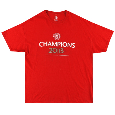 2013 Manchester United Champions Graphic Tee XL