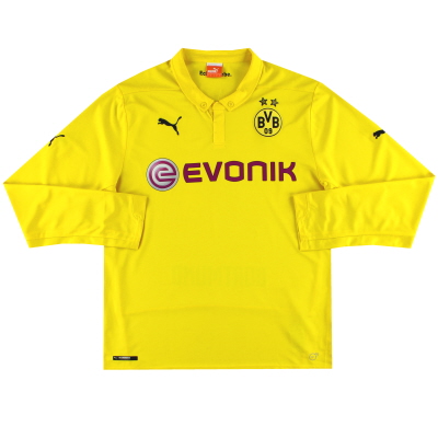 2014-15 Dortmund Puma Champions League Shirt L/S *As New* L