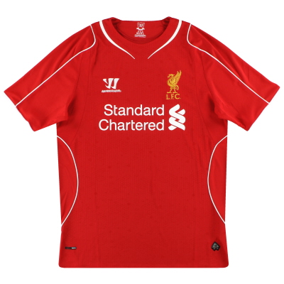 2014-15 Liverpool Warrior Home Shirt *Mint* XXXL