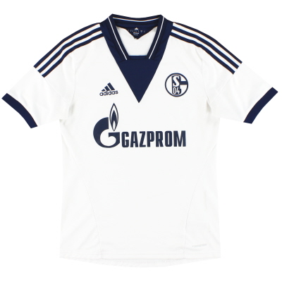 2014-15 Schalke adidas Player Issue Away Shirt L