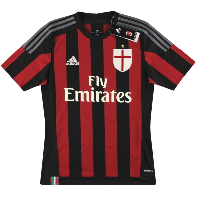 2015-16 AC Milan adidas Home Shirt *w/tags* S
