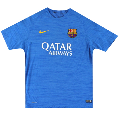 2015-16 Barcelona Nike Training Shirt L