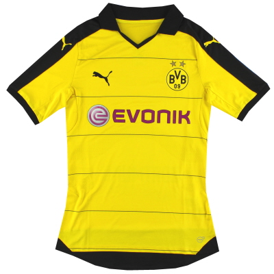 2015-16 Borussia Dortmund Puma Player Issue Home Shirt *As New* L