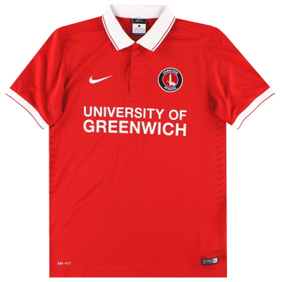 2015-16 Charlton Nike Home Shirt L