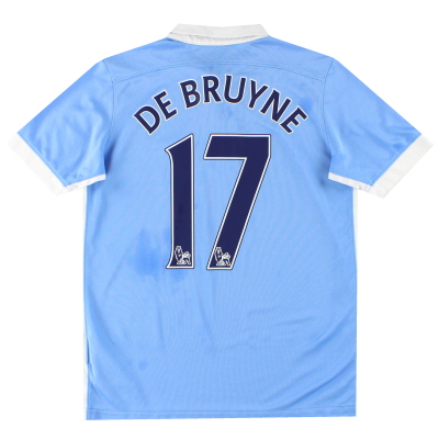 2015-16 Manchester City Nike Home Shirt De Bruyne #17 XL.Boys