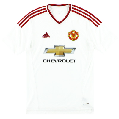 2015-16 Manchester United adidas Away Shirt L.Boys