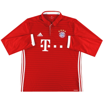 2016-17 Bayern Munich adidas Home Shirt L/S XL