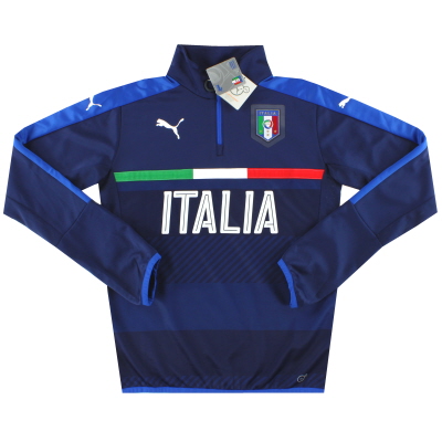 2016-17 Italy Puma 1/4 Zip Training Top *w/tags* S