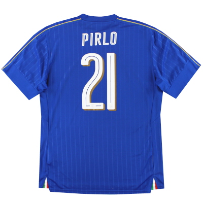 2016-17 Italy Puma Home Shirt Pirlo #21 *Mint* XL
