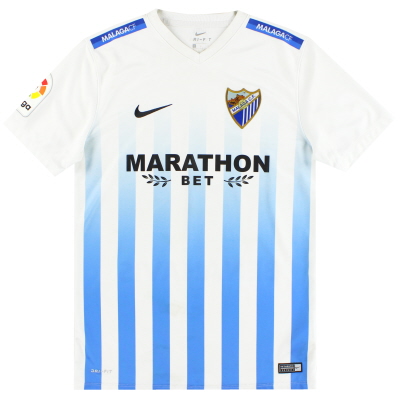 2016-17 Malaga Nike Home Shirt M