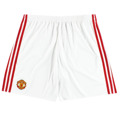 2016-17 Manchester United adidas Home Shorts XL