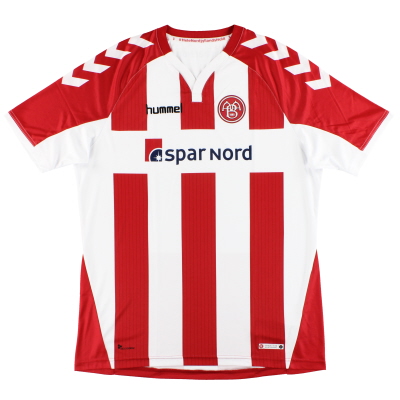 2017-18 Aalborg BK Hummel Home Shirt L