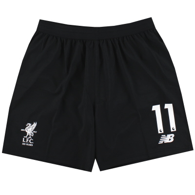 2017-18 Liverpool New Balance '125 Years' Third Shorts #11 *As New* XL