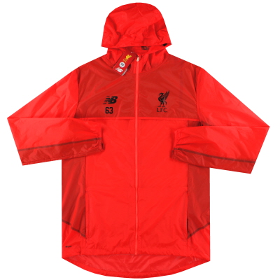 2017-18 Liverpool Player Issue Elite Training Rain Jacket #63 *w/tags* XL