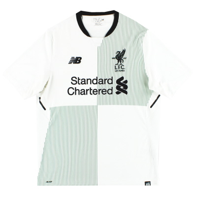 2017-18 Liverpool New Balance '125 Years' Away Shirt S