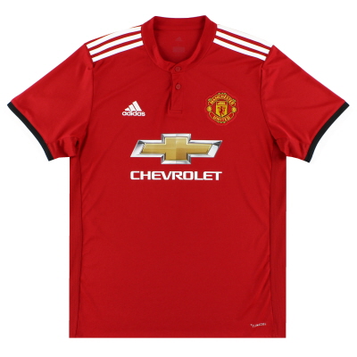 2017-18 Manchester United adidas Home Shirt XXL