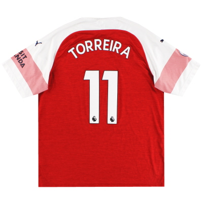 2018-19 Arsenal Puma Home Shirt Torreira #11 XL