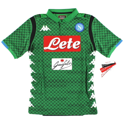 2018-19 Napoli Kappa Kombat Goalkeeper Shirt *w/tags* S