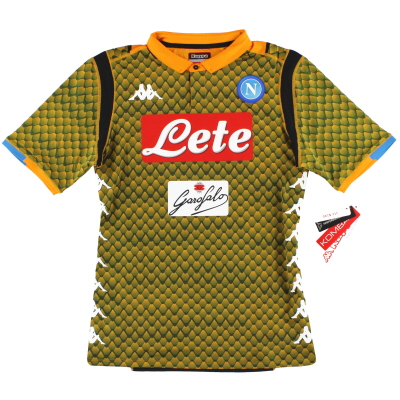 2018-19 Napoli Kappa Kombat Goalkeeper Shirt *w/tags* L