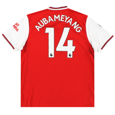 2019-20 Arsenal adidas Home Shirt Aubameyang #14 XL