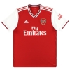 2019-20 Arsenal adidas Home Shirt Aubameyang #14 XL