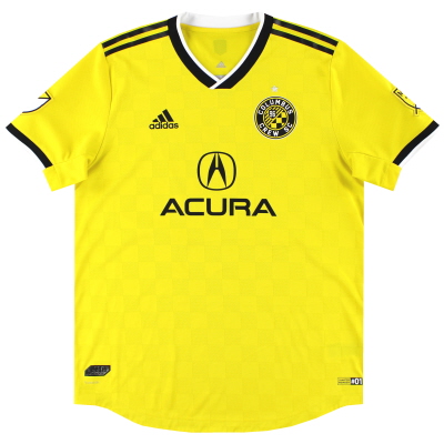 2019 -20 Columbus Crew adidas Authentic Home Shirt L