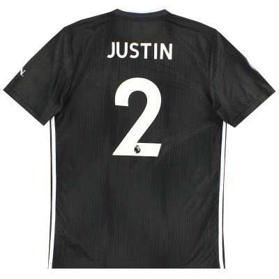 2019-20 Leicester adidas Third Shirt Justin #2 *w/tags*