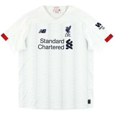 2019-20 Liverpool New Balance Away Shirt L